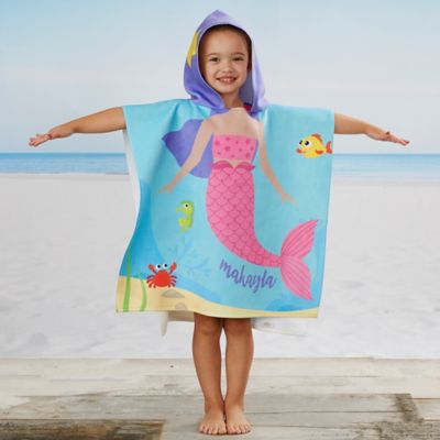 Disney Princesses Beach Towel or Bath Poncho 60 x 120 cm