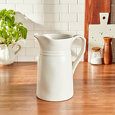 Bee &amp; Willow&trade; Bristol Pitcher in Coconut Milk. View a larger version of this product image.