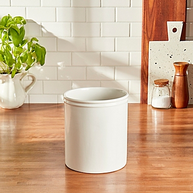 Bee & Willow&trade; Bristol Utensil Crock in Coconut Milk. View a larger version of this product image.