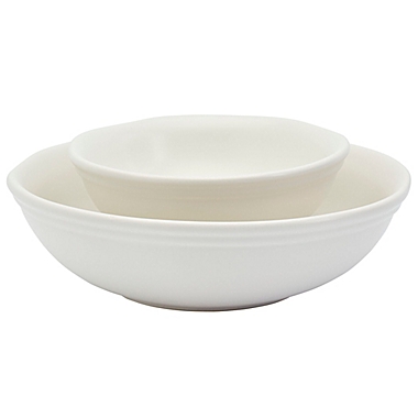 Bee &amp; Willow&trade; Bristol 2-Piece Serving Bowl Set in Coconut Milk. View a larger version of this product image.