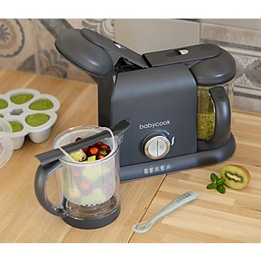 BEABA Babycook&reg; Duo Food Maker in Charcoal. View a larger version of this product image.