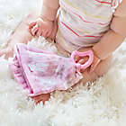 Alternate image 2 for green sprouts&reg; 3-Pack Organic Cotton Muslin Stay-dry Teether Bibs in Pink Bunny