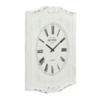 Alternate image 0 for Ridge Road Décor 22-Inch x 31-Inch Farmhouse Wood Wall Clock in White