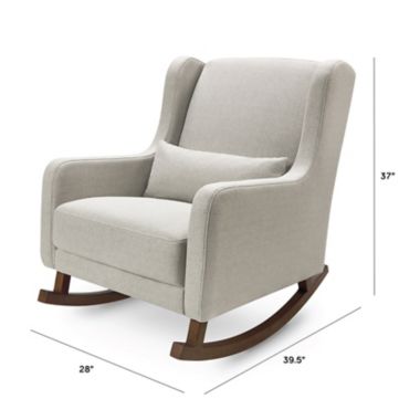 Babyletto Kai Rocker in Eco-Twill Performace Fabric. View a larger version of this product image.