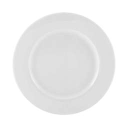 Our Table™ Sawyer Rim Round Dinner Plate in White