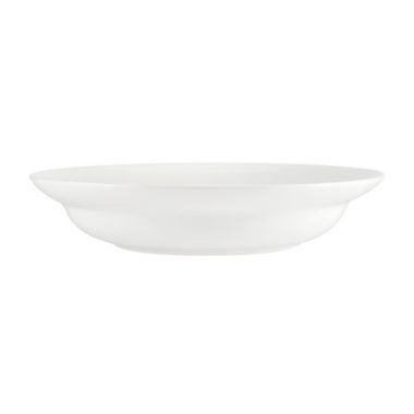 Our Table&reg; Sawyer Rim Round Soup Bowl in White. View a larger version of this product image.