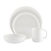 Our Table&reg; Sawyer Coupe 4-Piece Place Setting in White