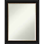 Alternate image 0 for Amanti Art 22-Inch x 28-Inch Manhattan Framed Wall Mirror in Black