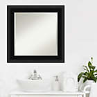 Alternate image 2 for Amanti Art 26-Inch x 26-Inch Parlor Framed Wall Mirror in Black