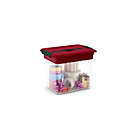 Alternate image 4 for Winter Wonderland 36-Count Ornament Storage Box with Tray in Red/Green