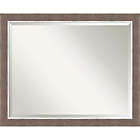 Alternate image 0 for Amanti Art 31-Inch x 25-Inch Noble Mocha Framed Wall Mirror in Brown