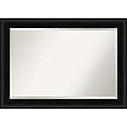 Alternate image 0 for Amanti Art 42-Inch x 30-Inch Parlor Framed Wall Mirror in Black