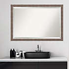 Alternate image 2 for Amanti Art 39-Inch x 27-Inch Noble Mocha Framed Wall Mirror in Brown