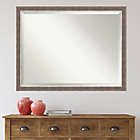 Alternate image 2 for Amanti Art 43-Inch x 33-Inch Noble Mocha Framed Wall Mirror in Brown