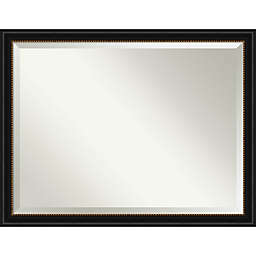 Amanti Art 44-Inch x 34-Inch Framed Wall Mirror in Black