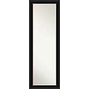 Manhattan Framed On the Door 18-Inch x 52-Inch Mirror in Black