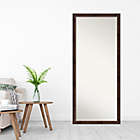Alternate image 3 for Amanti Art Wildwood 27-Inch x 63-Inch Framed Full-Length Floor/Leaner Mirror in Brown