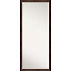 Alternate image 0 for Amanti Art Wildwood 27-Inch x 63-Inch Framed Full-Length Floor/Leaner Mirror in Brown