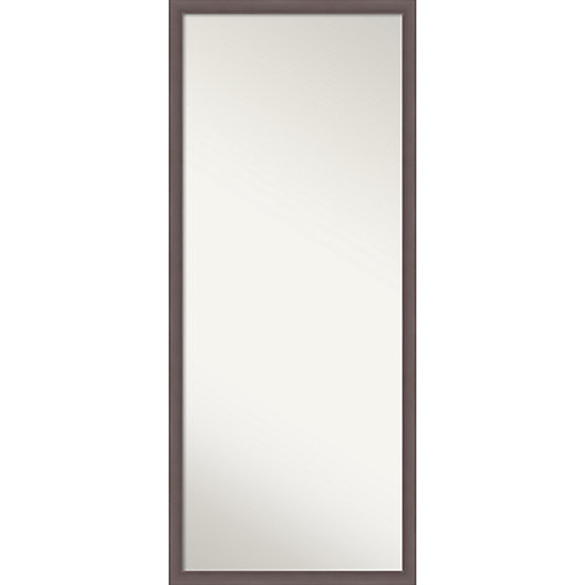 Alternate image 1 for Urban Pewter Framed Full Length Floor Leaner Mirror