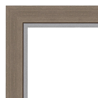 Amanti Art Eva 27-Inch x 63-Inch Framed Full-Length Floor/Leaner Mirror in Brown. View a larger version of this product image.