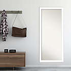 Alternate image 2 for Amanti Art Wedge 28-Inch x 64-Inch Framed Full-Lenght Floor/Leaner Mirror in White