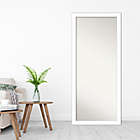 Alternate image 3 for Amanti Art Wedge 28-Inch x 64-Inch Framed Full-Lenght Floor/Leaner Mirror in White