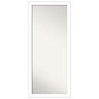 Alternate image 0 for Amanti Art Wedge 28-Inch x 64-Inch Framed Full-Lenght Floor/Leaner Mirror in White