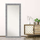 Alternate image 1 for Amanti Art Bark 29-Inch x 65-Inch Framed Full Length Floor/Leaner Mirror in Rustic Grey
