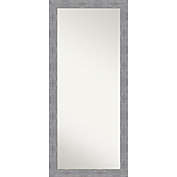 Amanti Art Bark 29-Inch x 65-Inch Framed Full Length Floor/Leaner Mirror in Rustic Grey