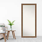 Alternate image 3 for Amanti Art Alta 29-Inch x 65-Inch Framed Full-Length Floor/Leaner Mirror in Medium Brown