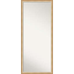 Eva Ombre Framed Full Length Floor Leaner Mirror in Gold