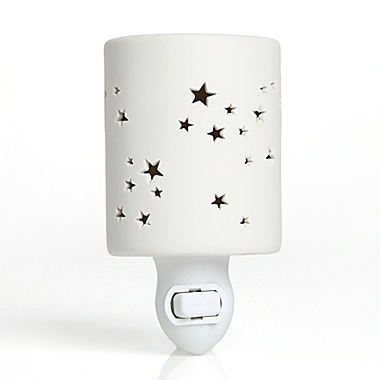 BluZen White Star Plug-In Oil Diffuser and Peppermint Essential Oil Set. View a larger version of this product image.