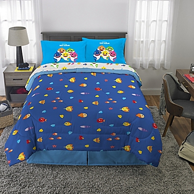 Details about   Pinkfong BABY SHARK 5 pc TWIN Bedding Set Kids Bedding New 