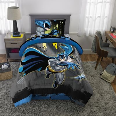 Batman 4 Piece Twin Bed In A Bag Set, Batman Bedding Twin Xl