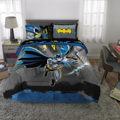Details about   Batman Gotham Blues Twin 4PC Bed Set Bonus Bag 