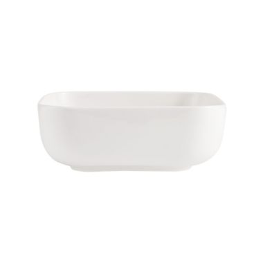 Our Table&reg; Sawyer Soft Square Soup Bowl in White. View a larger version of this product image.