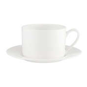 Our Table&trade; Sawyer Rim Round Cup &amp; Saucer in White