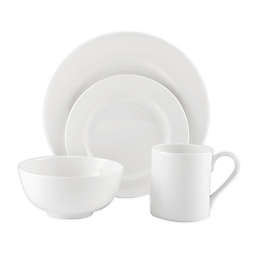 Our Table™ Sawyer Rim 4-Piece Place Setting in White