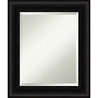 Alternate image 0 for Amanti Art 22-Inch x 26-Inch Parlor Framed Wall Mirror in Black