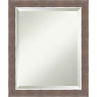 Alternate image 0 for Amanti Art 19-Inch x 23-Inch Noble Mocha Framed Wall Mirror in Brown