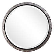 26-Inch Val Round Wall Mirror in Metal