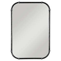 Uttermost Addison 24.3-Inch x 36.5-Inch Rectangular Wall Mirror in Grey