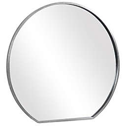 Uttermost Brinley 32-Inch x 30-Inch Round Wall Mirror in Silver