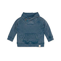 Burt's Bees Baby® Organic Cotton French Terry Acid Wash Sweatshirt in Blue