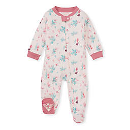 Burt's Bees Baby® Lovely Floral Sleep & Play Footie in Pink/Mint