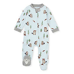 Burt's Bees Baby® Busy Beaver Loose Fit Organic Cotton Sleep & Play Footie