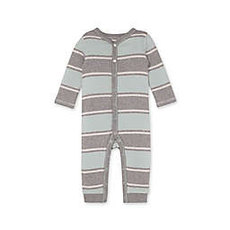 Burt's Bee's Baby® Bold Variegated Organic Cotton Jumpsuit in Grey/Blue