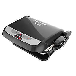George Foreman® 5-Serving Multi-Plate Evolve Grill System in Black