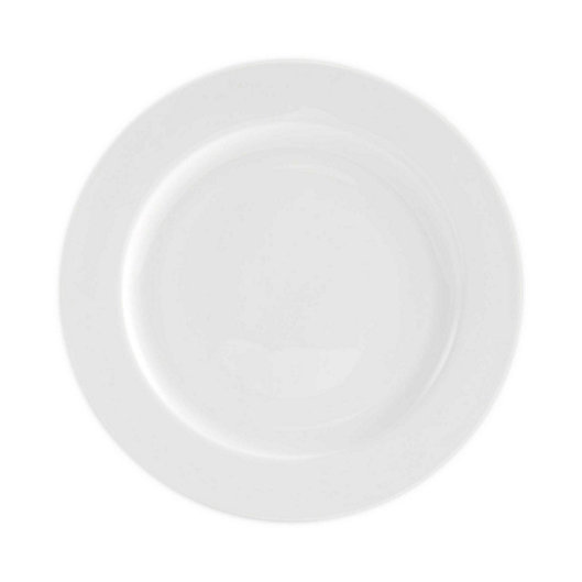 Alternate image 1 for Our Table™ Sawyer Grand Rim Dinner Plate in White