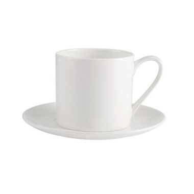 Our Table&reg; Sawyer Grand Cups with Saucers in White (Set of 6). View a larger version of this product image.